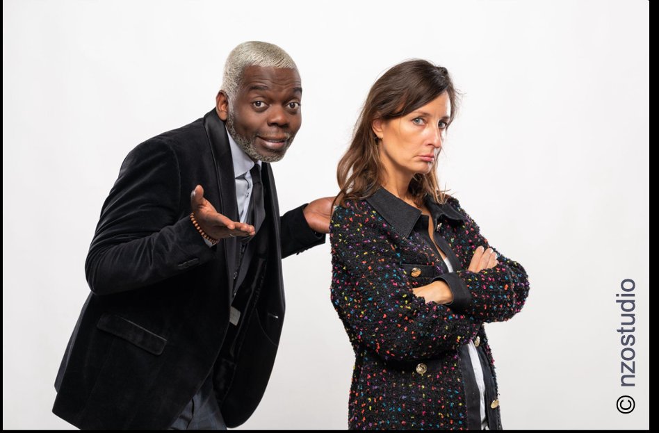 Deux personnes illustrant un désaccord au travail.